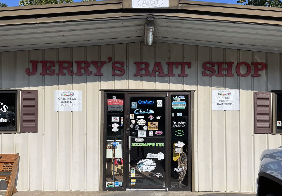 Brush Walker at Jerry's Bait Shop