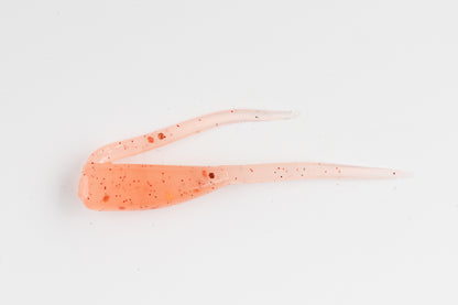 Pink with Red Glitter Brush-Walker Crappie Lure