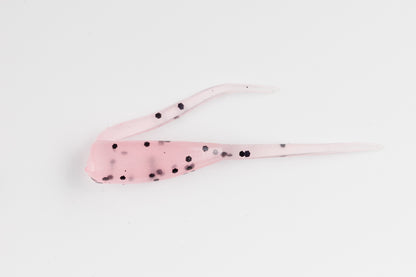 Pink with Black Flake Brush-Walker Crappie Lure